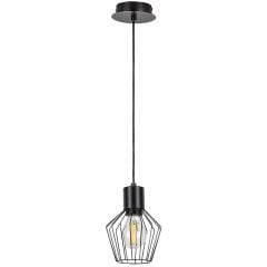 Rabalux Belano 3539 lampa wisząca 1x40 W czarna