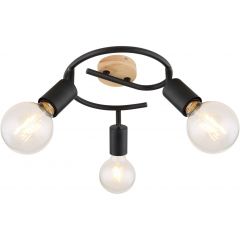 Rabalux 3978 lampa podsufitowa 3x40 W czarna