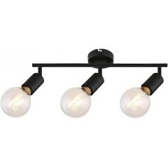 Rabalux Lamar 3988 lampa podsufitowa 3x40 W czarna