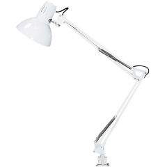 Rabalux Arno 4214 lampa biurkowa 1x60 W biała