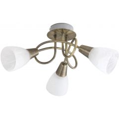 Rabalux Jenna 5533 lampa podsufitowa 3x40 W brązowa