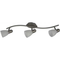 Rabalux Harmony 6637 lampa podsufitowa 3x40 W biała-chrom