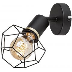 Rabalux Fran 71065 kinkiet 1x40 W czarny