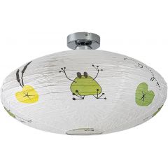 Rabalux Froggo 71068 lampa podsufitowa 1x40 W biała-multikolor