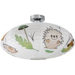Rabalux Hedgy 71190 lampa podsufitowa 1x40 W biała-multikolor
