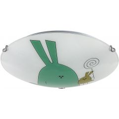 Rabalux Flappy 71279 plafon 2x60 W biały-multikolor