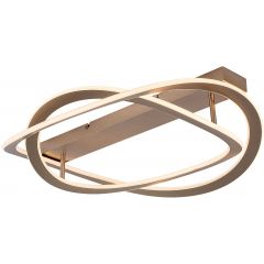 Rabalux Kallira 71280 lampa podsufitowa 1x72 W złota