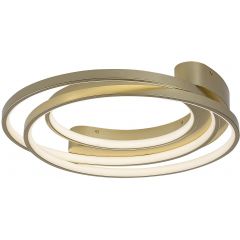 Rabalux Holize 71288 lampa podsufitowa 1x50 W złota