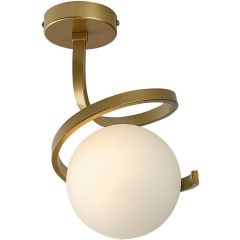 Rabalux Sarabi 71301 lampa podsufitowa 1x20 W biała-złota