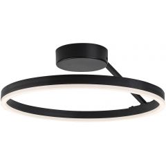 Rabalux Isaure 71302 lampa podsufitowa 1x24 W czarna