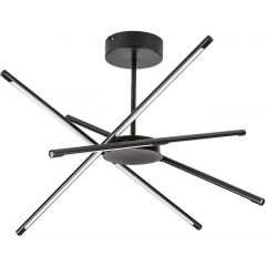 Rabalux Henli2 71338 lampa podsufitowa 4x40 W biała-czarna