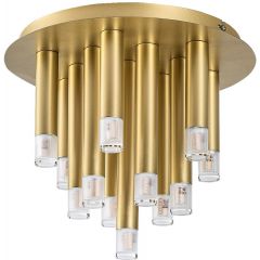Rabalux Ramira 71355 lampa podsufitowa x5 W przezroczysta-złota