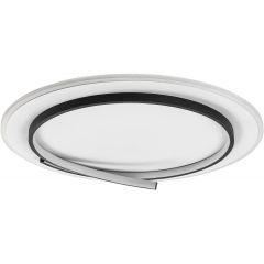 Rabalux Niloo 71366 plafon 1x40 W biały-czarny