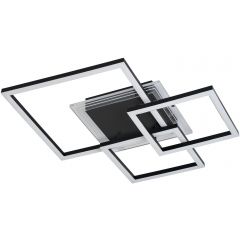 Rabalux Ottavia 71371 lampa podsufitowa 4x40 W biała-czarna
