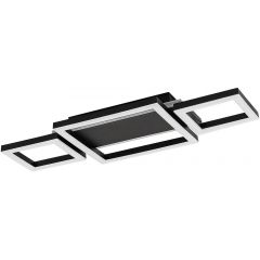 Rabalux Donya 71374 lampa podsufitowa 4x24 W biała-czarna