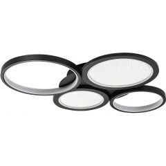 Rabalux Aranis 71378 lampa podsufitowa 4x40 W biała-czarna