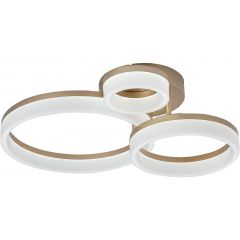 Rabalux Amilia 71383 lampa podsufitowa 3x24 W biała-złota