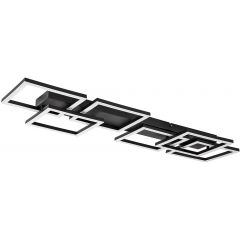 Rabalux Fatma 71390 lampa podsufitowa 6x40 W biała-czarna