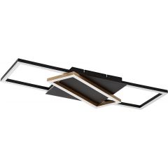 Rabalux Kitlee 71391 lampa podsufitowa 2x40 W biała-czarna-złota