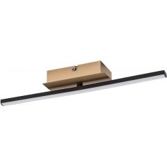 Rabalux Demir 71397 lampa podsufitowa 1x8 W biała-czarna-złota