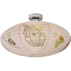 Rabalux Hopply 71408 lampa podsufitowa 1x40 W biała-multikolor