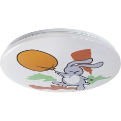 Rabalux Hopply 71409 plafon 1x24 W biały-multikolor