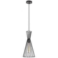 Rabalux Leandros 72005 lampa wisząca 1x60 W czarna