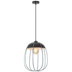 Rabalux Svens 72024 lampa wisząca 1x60 W czarna