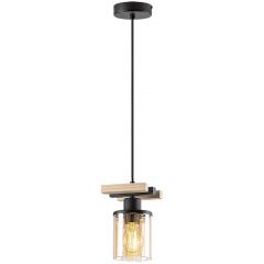 Rabalux Niylah 72081 lampa wisząca 1x25 W czarna