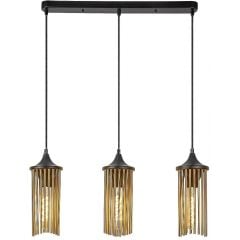 Rabalux Roxas 72153 lampa wisząca 3x40 W czarna