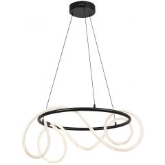 Rabalux Montema 72191 lampa wisząca 1x54 W czarna