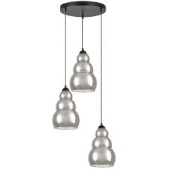 Rabalux Salvatore 72213 lampa wisząca 3x40 W czarna