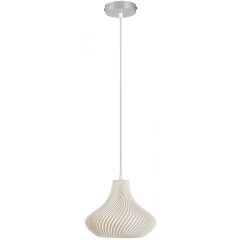 Rabalux Tiana 72216 lampa wisząca 1x25 W biała-chrom