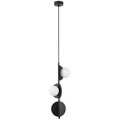 Rabalux Jules 72224 lampa wisząca 3x5 W biała-czarna