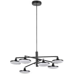 Rabalux Madi 72239 lampa wisząca x24 W biała-czarna