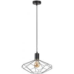 Rabalux Fran 72241 lampa wisząca 1x40 W czarna