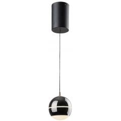 Rabalux Maelo 72246 lampa wisząca 1x6 W biała-czarna