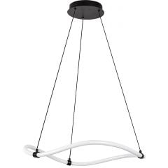 Rabalux Serena 72253 lampa wisząca 1x34 W biała-czarna