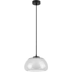 Rabalux Elowen 72274 lampa wisząca 1x5 W biała-czarna-przezroczysta