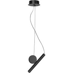 Rabalux Alaric 72278 lampa wisząca 1x3 W biała-czarna
