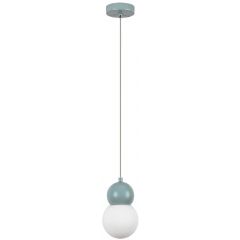 Rabalux Gellia 72279 lampa wisząca 1x38 W biała-niebieska