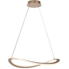 Rabalux Kallira 72281 lampa wisząca 1x40 W złota