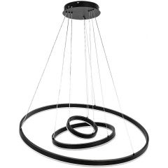 Rabalux Isaure 72306 lampa wisząca 1x100 W czarna