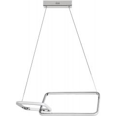 Rabalux Malwen 72368 lampa wisząca 2x36 W biała-chrom