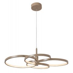 Rabalux Isidora 72401 lampa wisząca x70 W beżowa