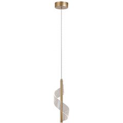 Rabalux Zofrael 72414 lampa wisząca 1x6 W złota
