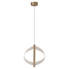Rabalux Olyssia 72464 lampa wisząca x8 W złota