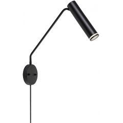 Rabalux Senobia 73041 kinkiet 1x35 W czarny Rabalux Senobia 73041 kinkiet 1x35 W czarny