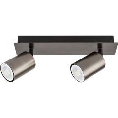 Rabalux Gerhard 73072 lampa podsufitowa 2x15 W szara