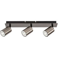Rabalux Gerhard 73073 lampa podsufitowa 3x15 W szara